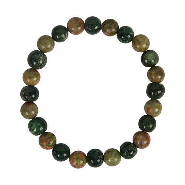 Buy Online Natural Loose Bloodstone Beads Bracelets At Wholesale Price