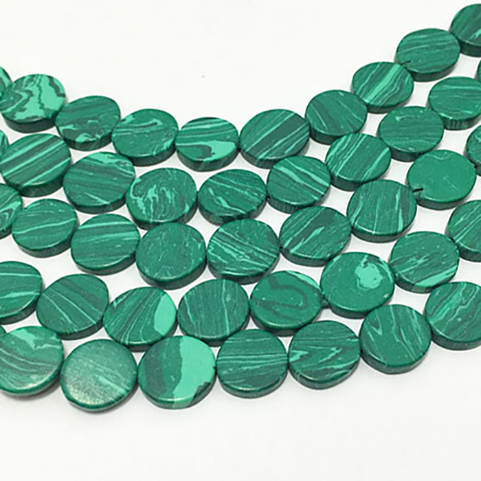 top quality Malachite PLAIN Beads Strands wholesaler