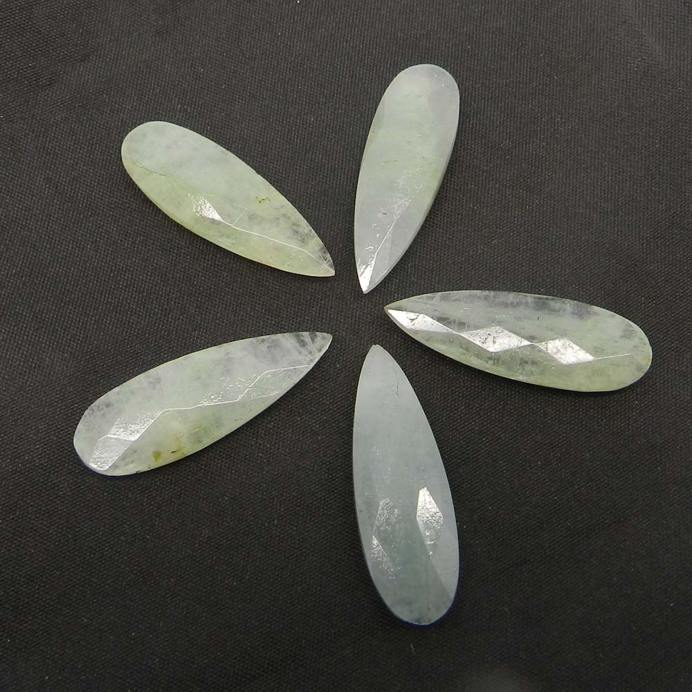 our collection of customized natural Milky Aquamarine gemstone