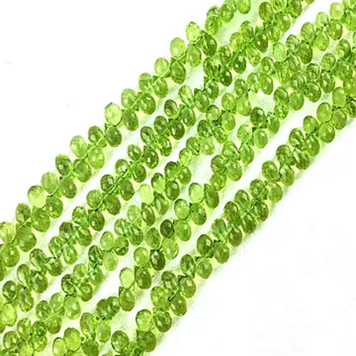 wholesale Peridot Faceted Beads Strands for necklace