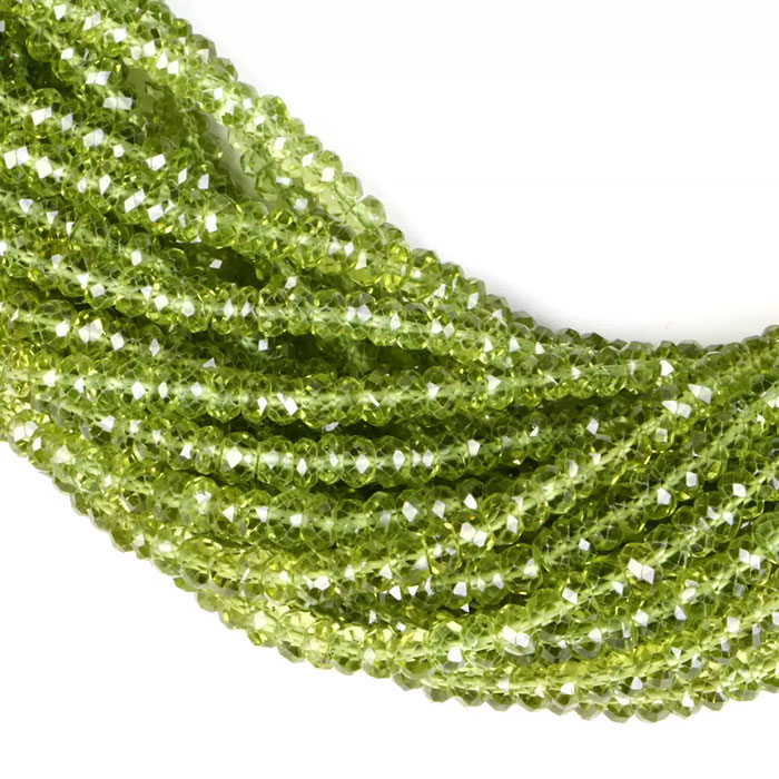 loose Peridot Faceted Beads Strands suppliers