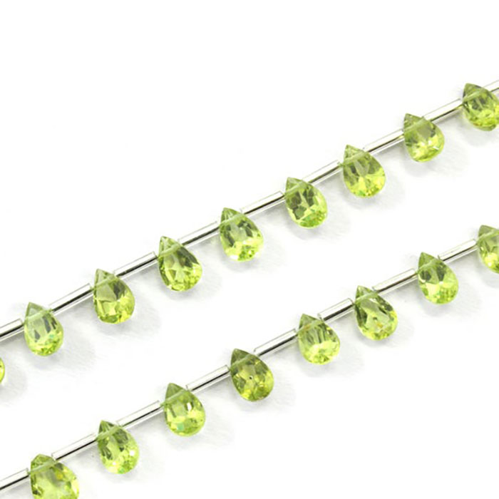 buy online Peridot Faceted Beads Strands manufacturer