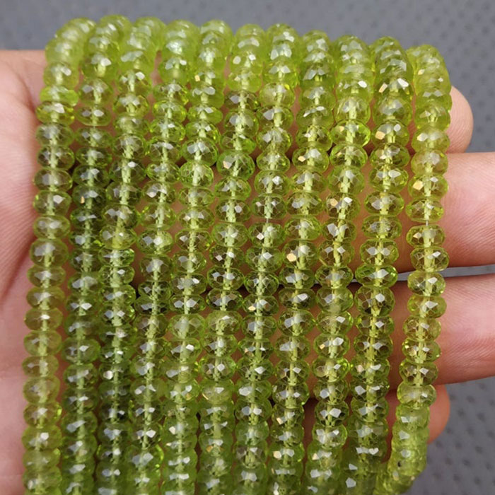 best deals Peridot Faceted Beads Strands suppliers