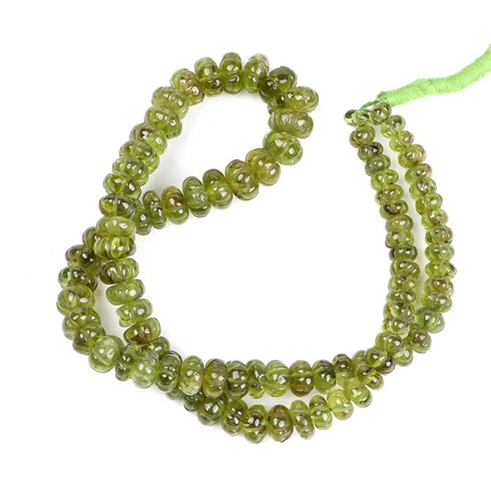 world wide Peridot Plain Beads Strands exporters