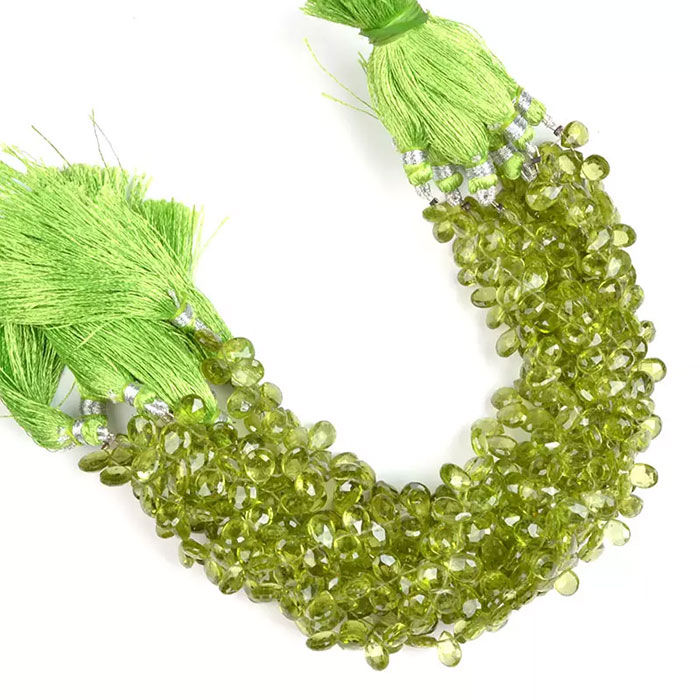 top quality Peridot Faceted Beads Strands wholesaler