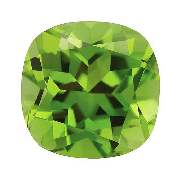 Buy Online Natural Peridot Cushion Gemstone | Loose Peridot Gemstones