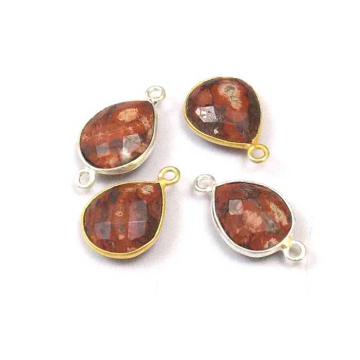 Exporter Of Gemstone Single Bail Connector Bezel Stone Connector
