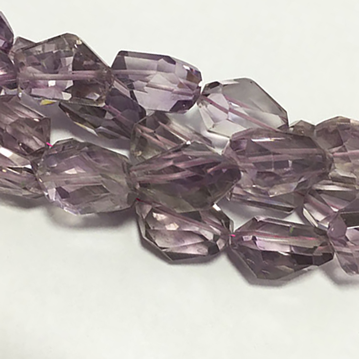 best buy Pink Amethyst Tumble Beads Strand for necklace