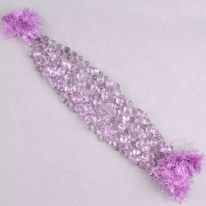wholesale Amethyst Onion Beads Strand for necklace
