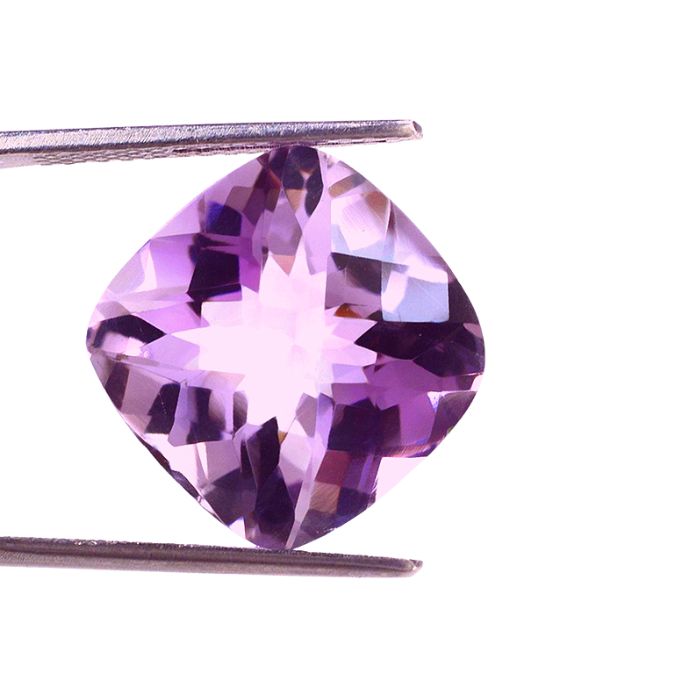 Buy Online Natural Pink Amethyst Cushion Gemstone | Loose Pink Amethyst Gemstones