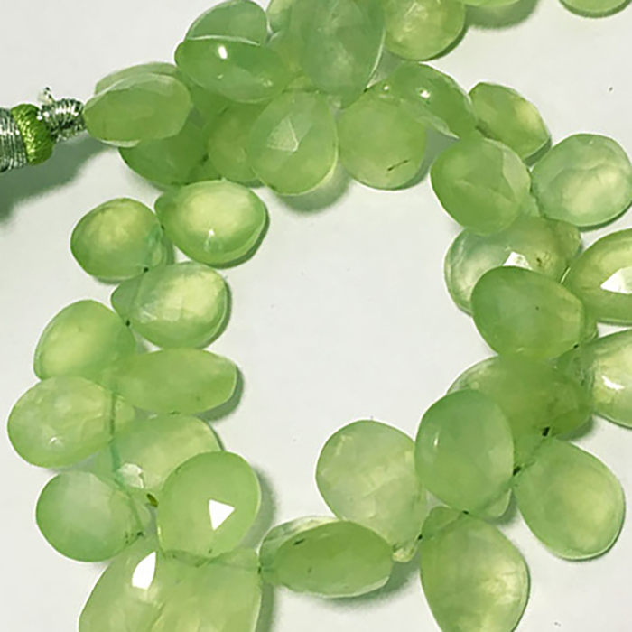 Best Buy Prehnite Faceted Pears 10mm to 12mm Beads