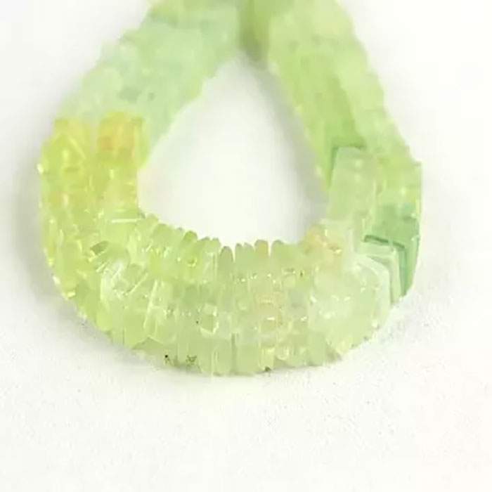 stunning Prehnite Plain Beads Strands wholesale price