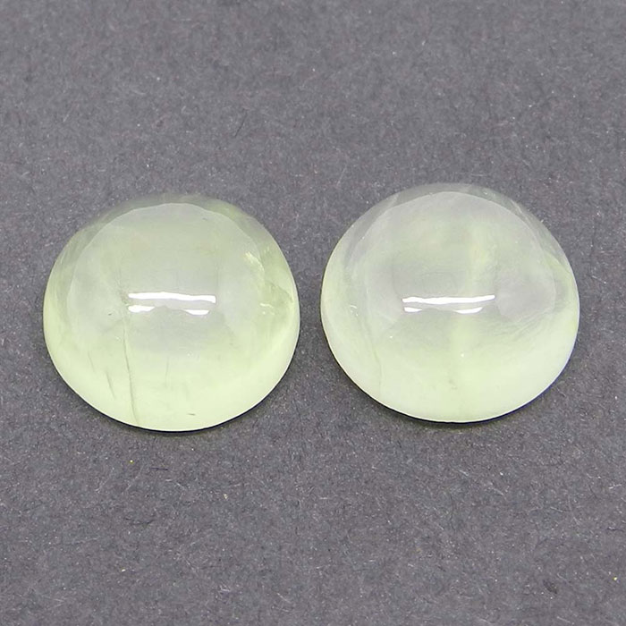 Round Natural Prehnite Loose Gemstone For Jewelry Making