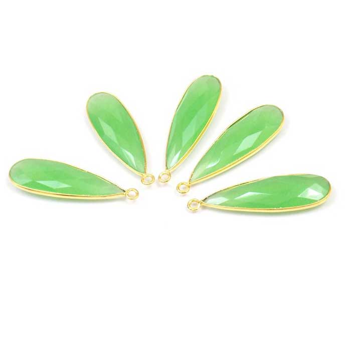 Bulk In Gemstone Single Bail Connector Beautiful High Quality Gemstone Connector