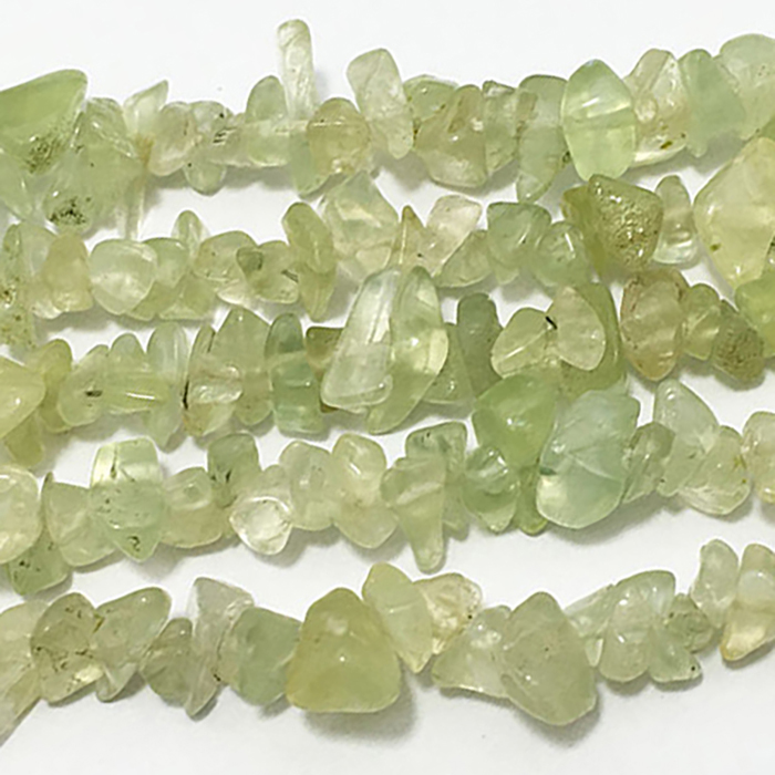 Online Prehnite Uncut Chips Uneven Beads