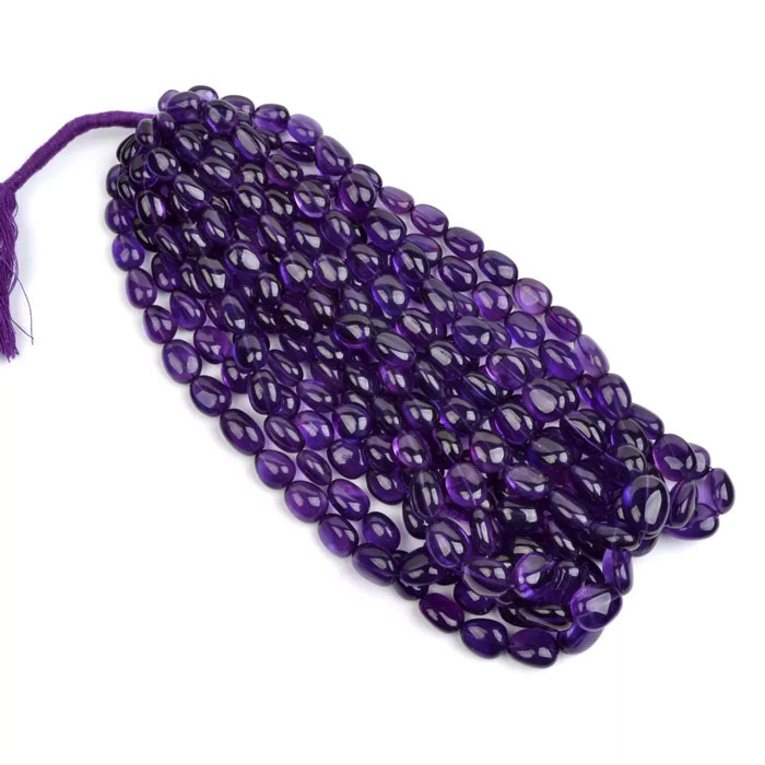 world wide Amethyst Nuggets Beads Strand exporters