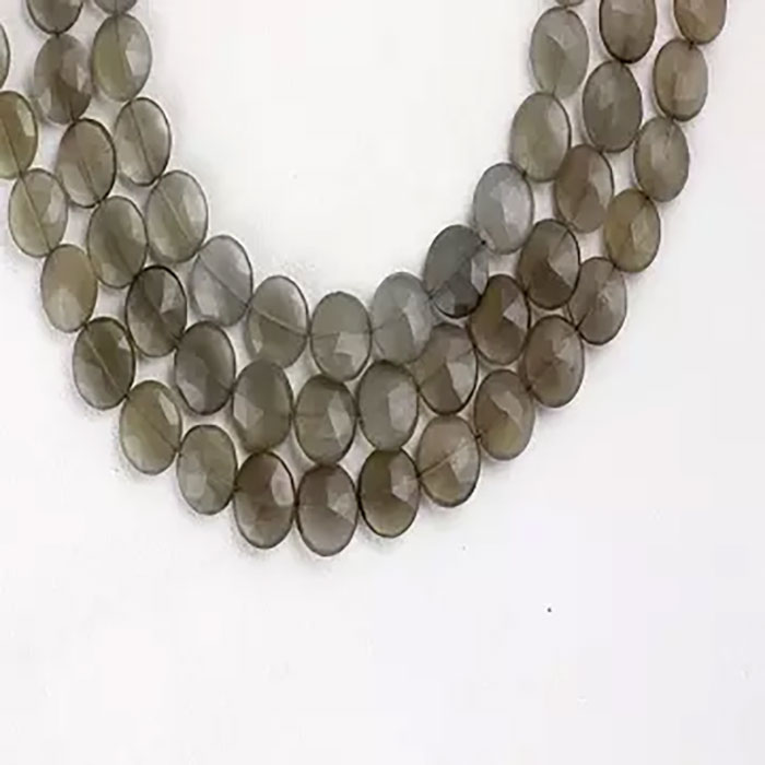 online selection of Rainbow Moonstone Faceted Beads Strands for mala