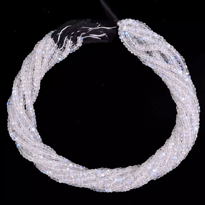 world wide Rainbow Moonstone Faceted Beads Strands exporters