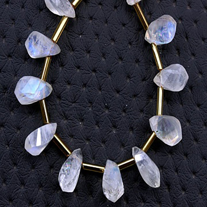 wholesaler of Rainbow Moonstone Beads Strands for mala