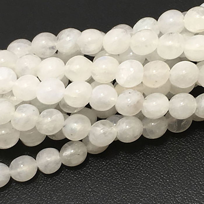 Stunning Rainbow Moonstone Plain Round 6mm to 9mm Beads