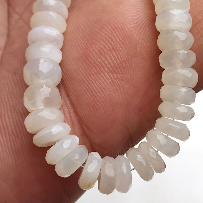 buy online Rainbow Moonstone Faceted Beads Strands manufacturer