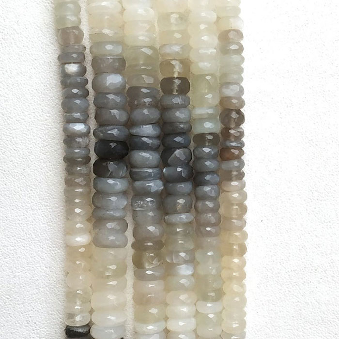 high quality Rainbow Moonstone Faceted Beads Strands for jewellery