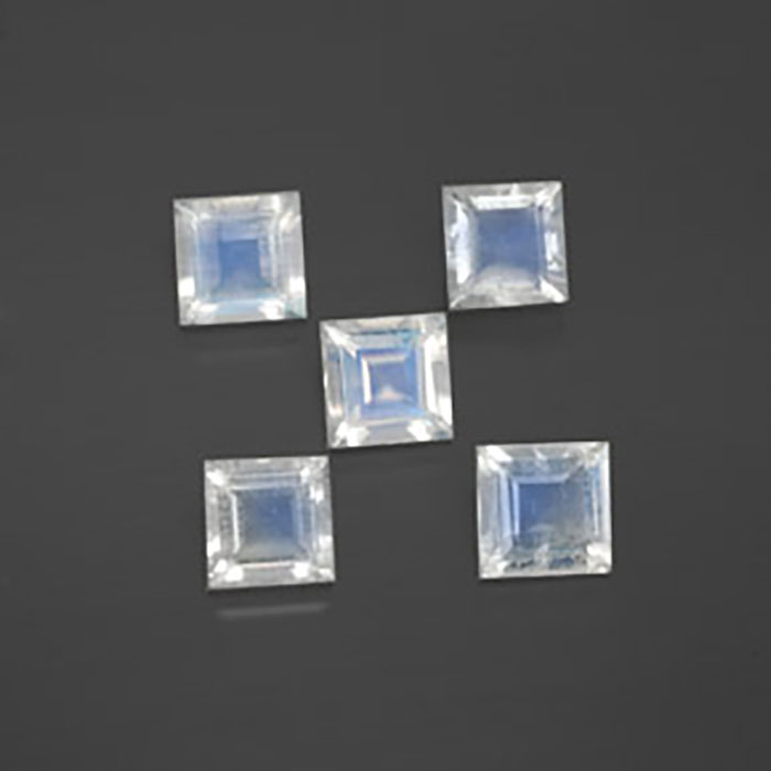 semi-precious stones for jewellery making | Square Shape Loose gemstone|