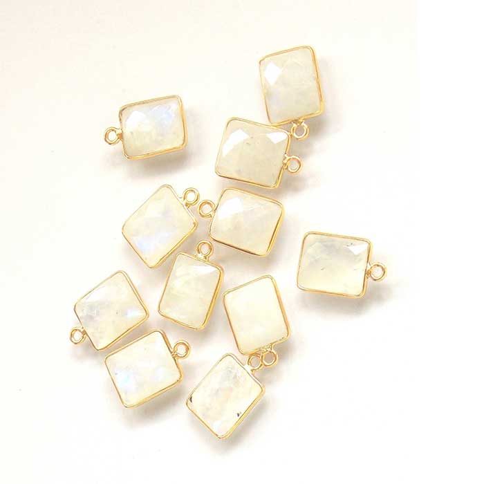 Exporter Of Gemstone Single Bail Connector Bezel Stone Connector