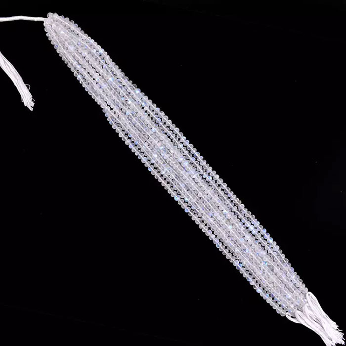 best quality Rainbow Moonstone Faceted Beads Strands manufacturer
