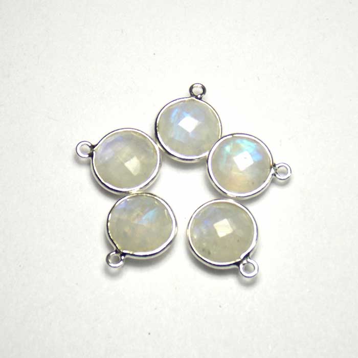 Handmade Collection Of Gemstone Double Bail Connector Huge Collection Bezel Connector