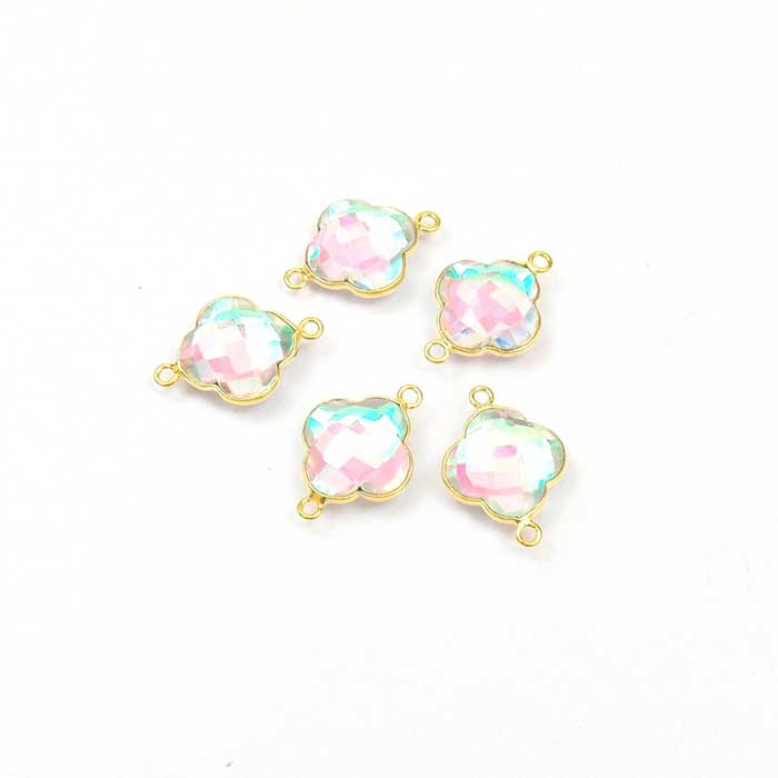 Online Stunning Gemstone Triple Bail Connector Huge Collection Connector
