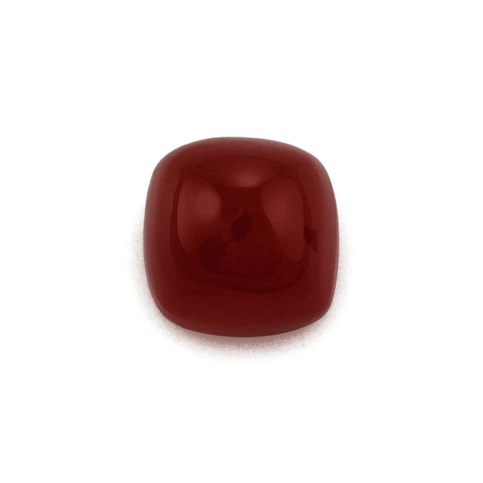 Buy Online Natural Red Onyx Cushion Gemstone | Loose Red Onyx Gemstones