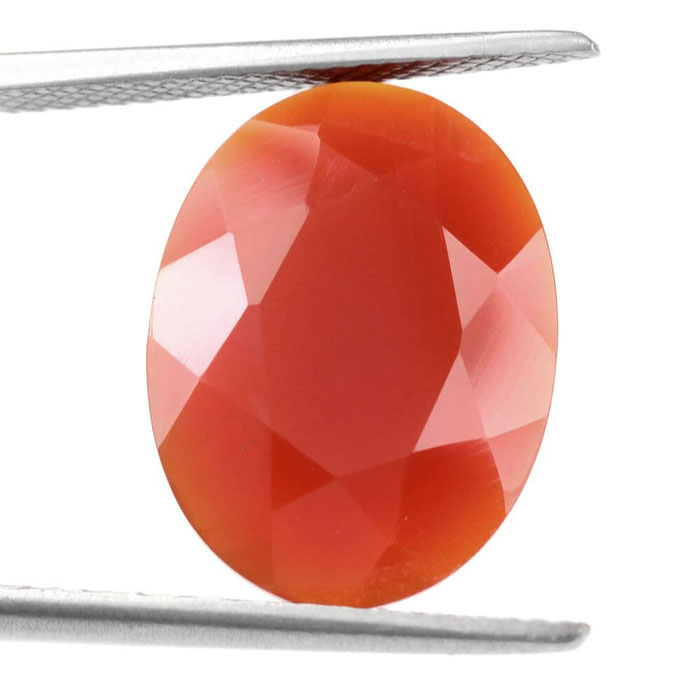 Shop for the best loose jewelry stones | oval Red Onyx loose gemstone|