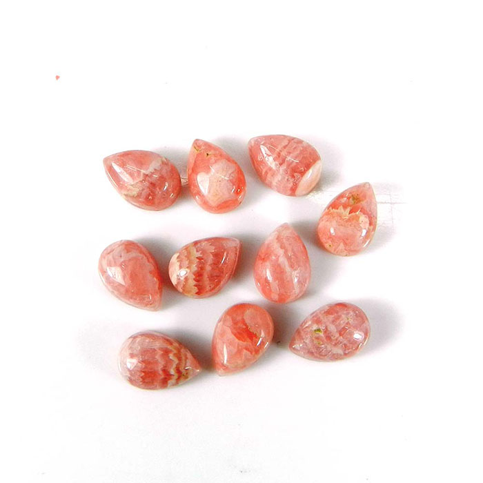 Buy Online Natural Rhodochrosite Oval Gemstone | Semi Precious Gemstones