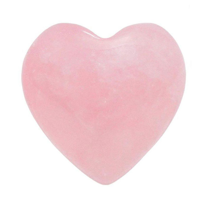 Shop for the best loose jewelry stones | heart Rose Quartz loose gemstone|