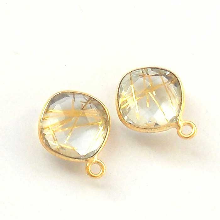 Online Top Quality Gemstone Single Bail Connector Sterling Silver Handmade Connector