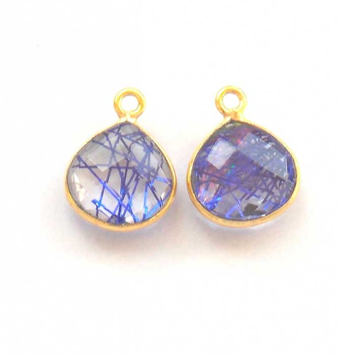 Handmade Gemstone Double Bail Connector Available At Wholesale Price
