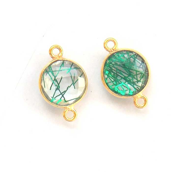 Best Quality Gemstone Double Bail Connector Jaipur Gemstone Connector Www.925silvershine.com