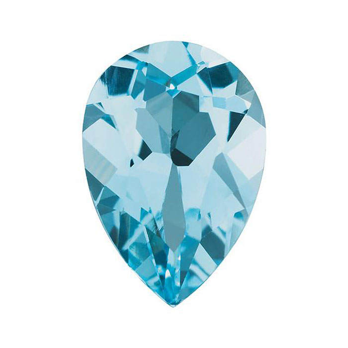 Buy Online Natural Sky Blue Topaz Oval Gemstone | Semi Precious Gemstones