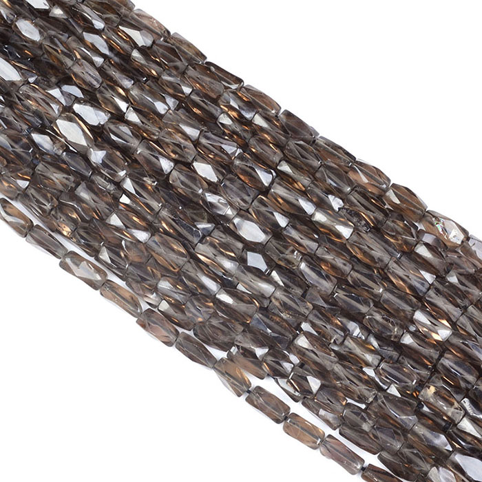huge collection of Smoky Quartz Faceted Beads Strands exporters