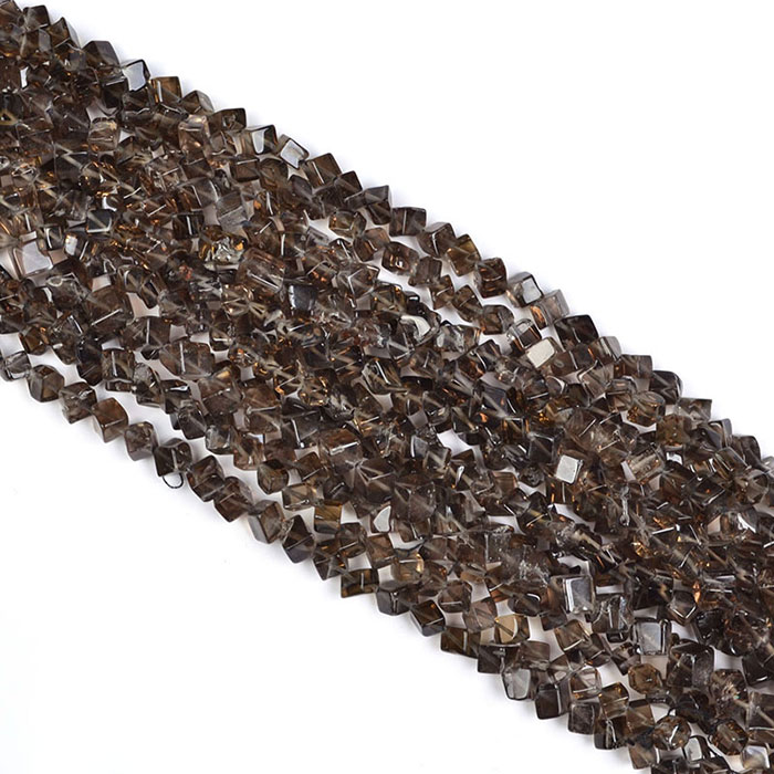 loose Smoky Quartz Plain Beads Strands suppliers