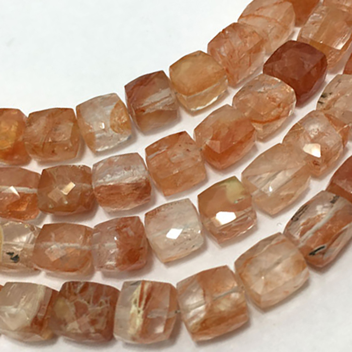 Online Strawberry Quartz Faceted Box Beads