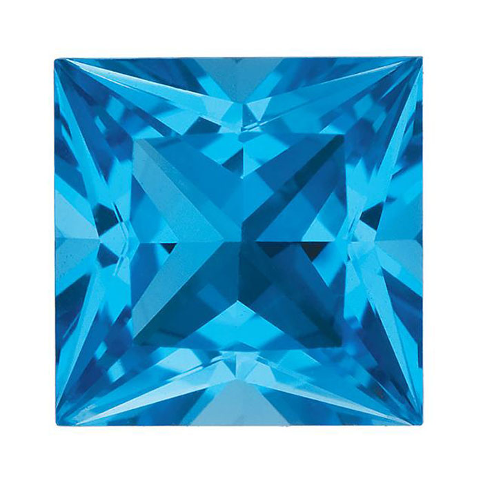 Buy Online Natural Swiss Blue Topaz Round Gemstone | Swiss Blue Topaz Gemstone Manufacturer