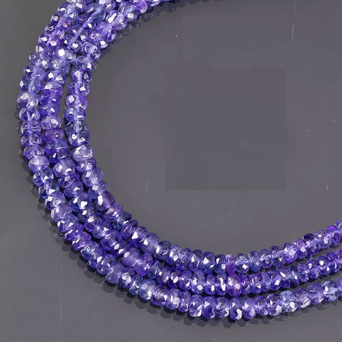 world wide Tanzanite Faceted Beads Strands exporters