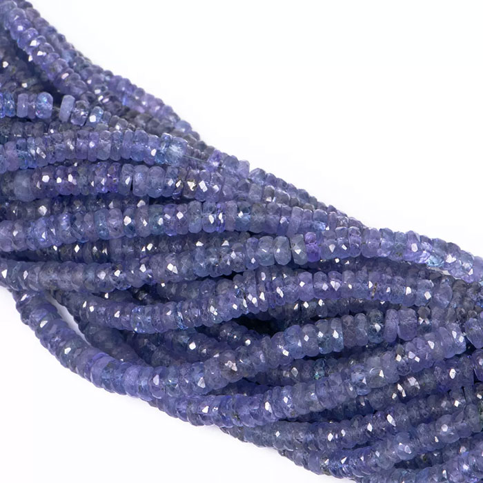 loose Tanzanite Faceted Beads Strands suppliers