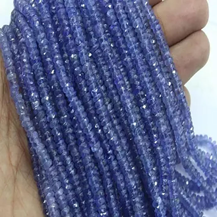 top quality Tanzanite Faceted Beads Strands wholesaler