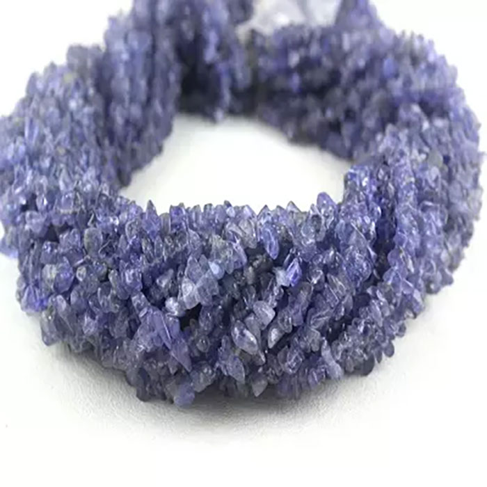 hand made Tanzanite Plain Beads Strands wholesaler