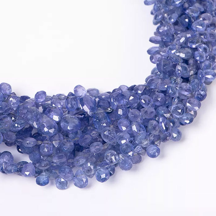 wholesale Tanzanite Faceted Beads Strands for necklace
