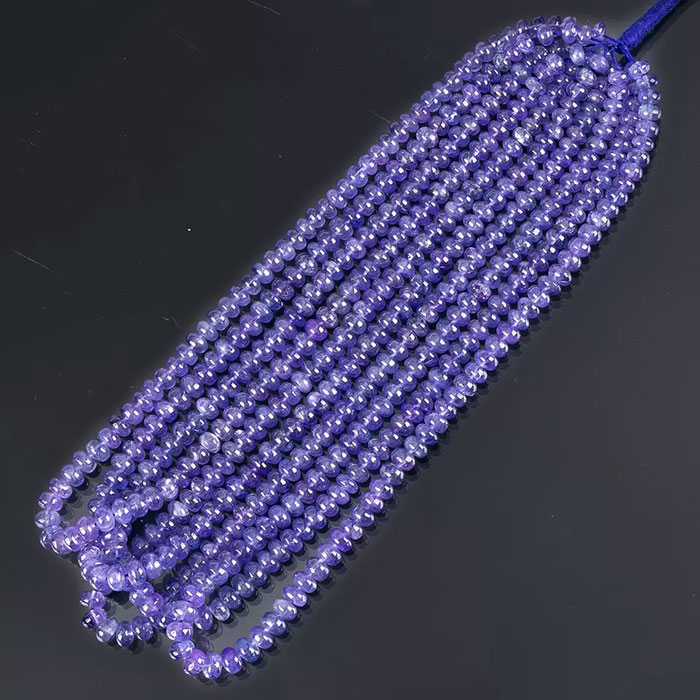 top quality Tanzanite Plain Beads Strands wholesaler