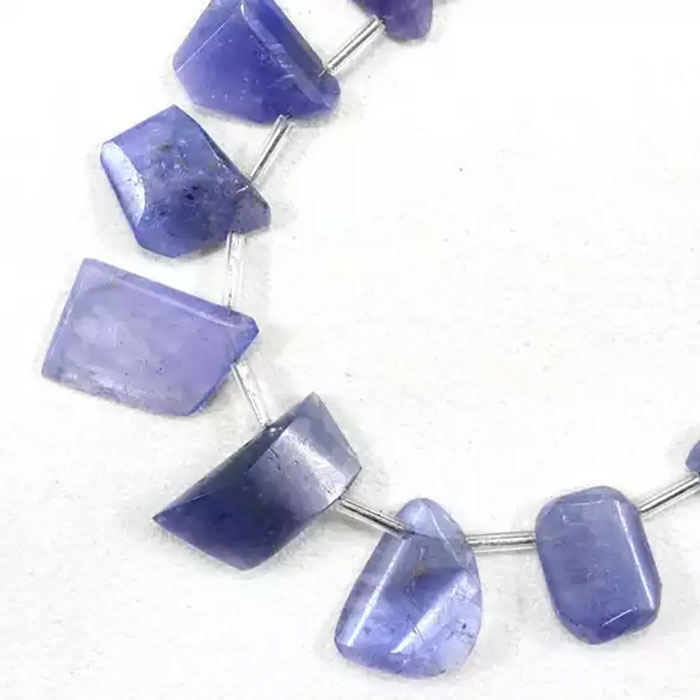 manufacturer of Tanzanite Faceted Beads Strands for jewellery